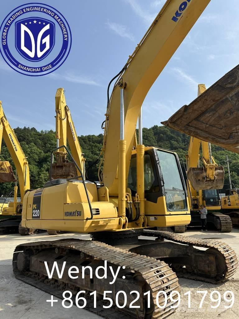 Komatsu PC 220-7 Gravemaskiner på larvebånd