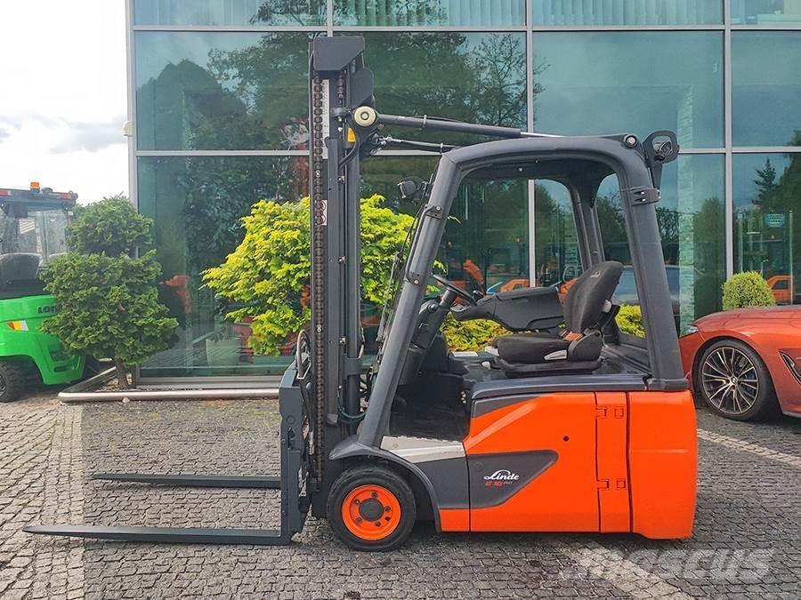 Linde E16C-02 El gaffeltrucks