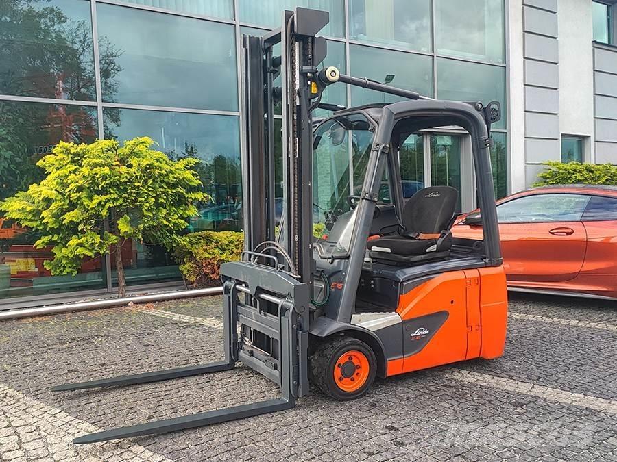 Linde E16C-02 El gaffeltrucks