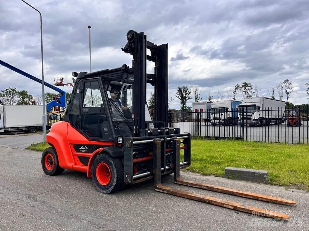 Linde H80D-02/900 Diesel gaffeltrucks
