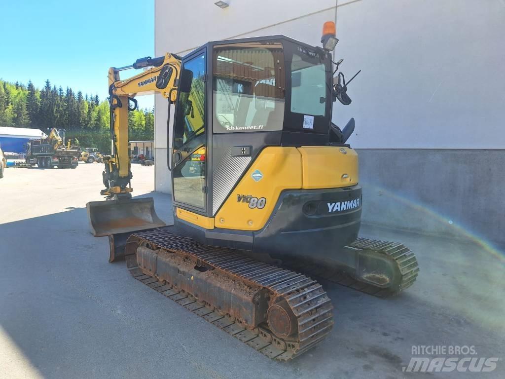 Yanmar Vio 80-1A Midi-gravemaskiner 7t - 12t