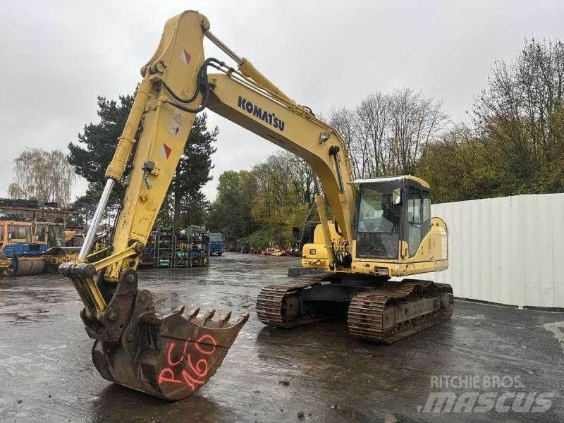 Komatsu PC160LC-7K Gravemaskiner på larvebånd