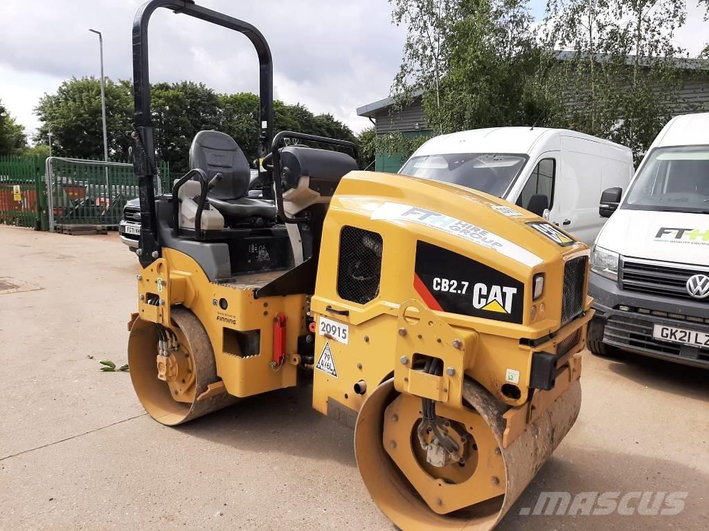 CAT CB 2.7 Tvilling tromle