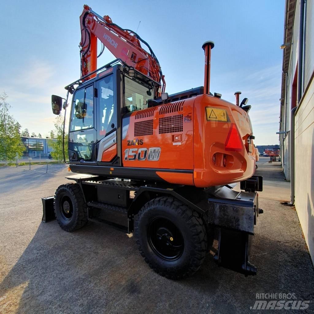 Hitachi ZX150W-7 Gravemaskiner på hjul