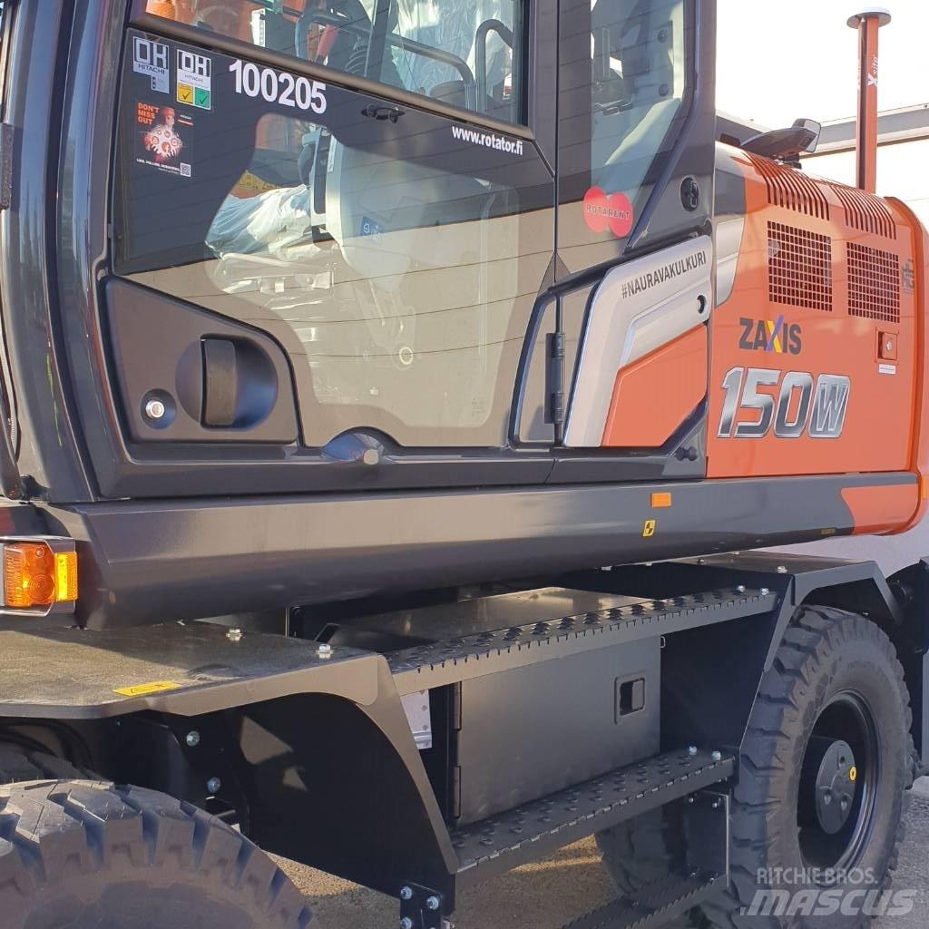 Hitachi ZX150W-7 Gravemaskiner på hjul