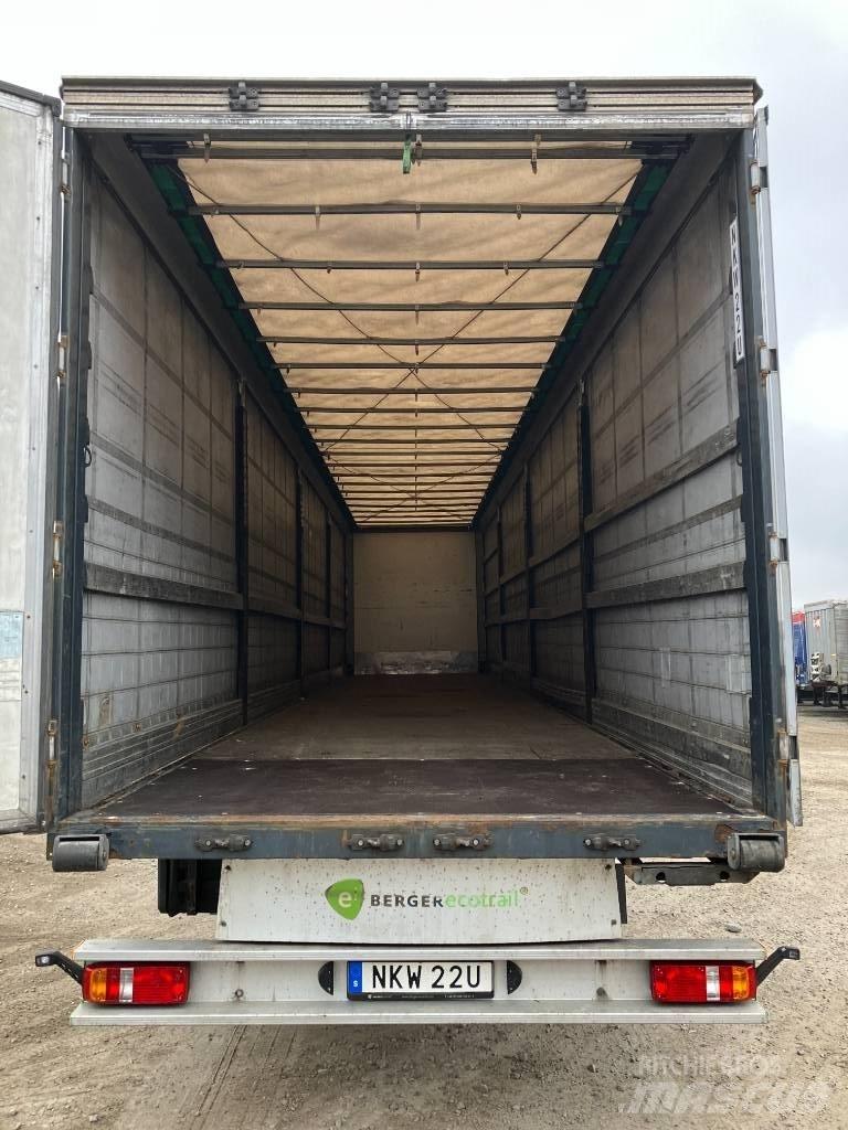 Berger GARDIN - COIL Semi-trailer med Gardinsider