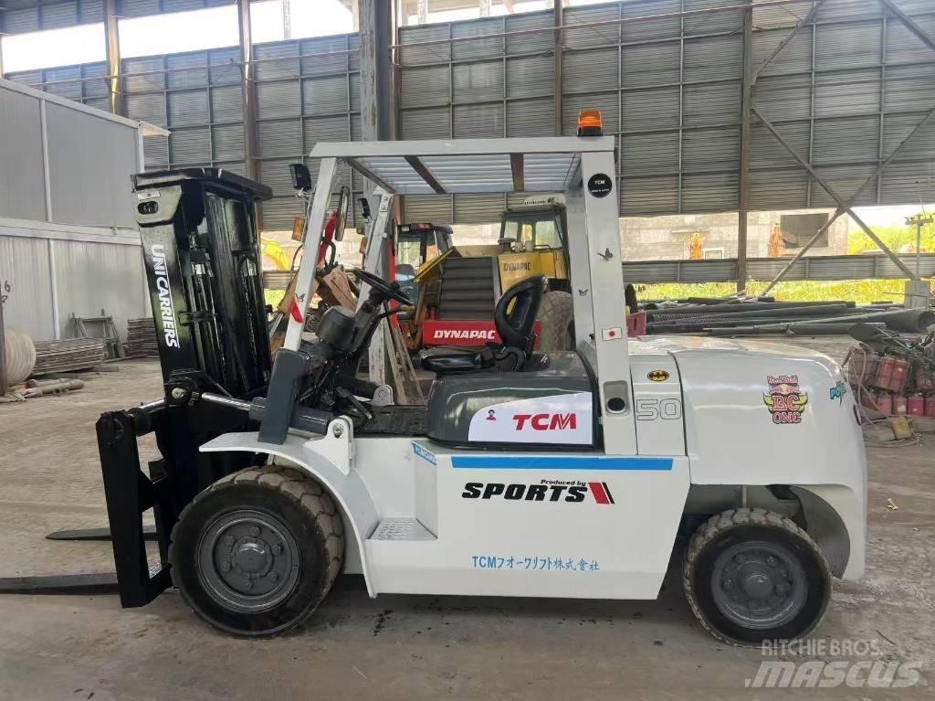 TCM FD50 Diesel gaffeltrucks