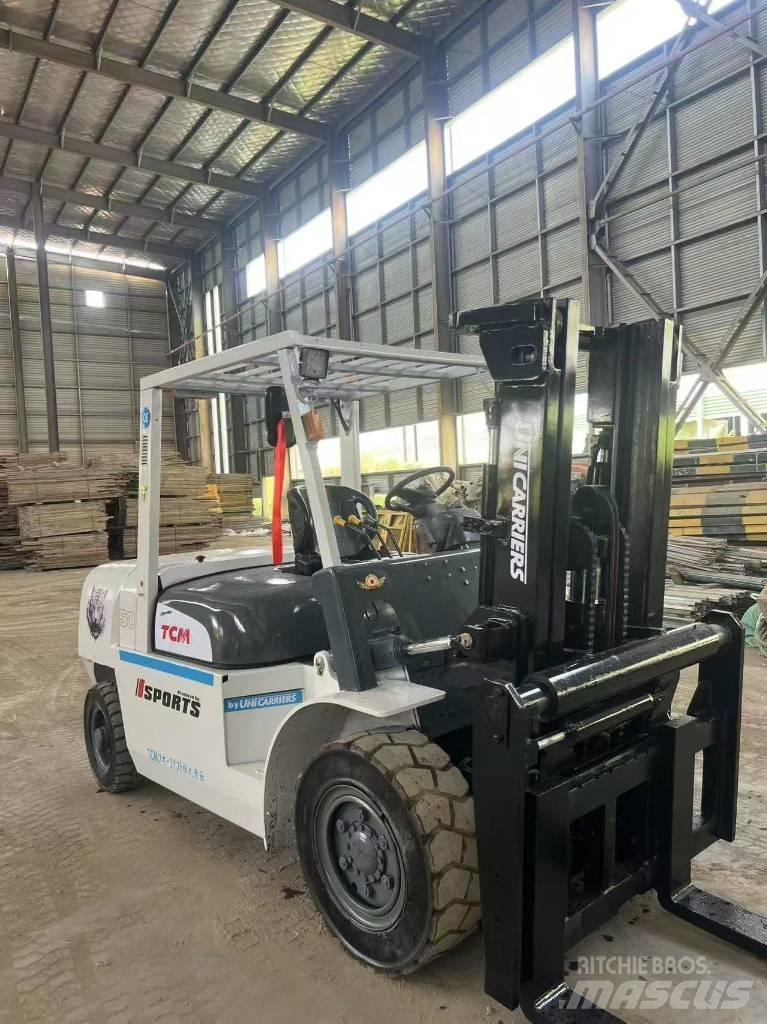 TCM FD50 Diesel gaffeltrucks