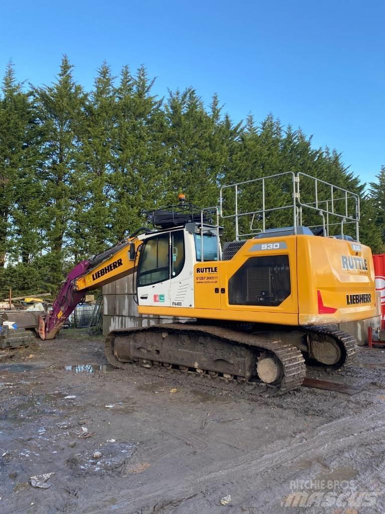 Liebherr R 930 LC Gravemaskiner på larvebånd