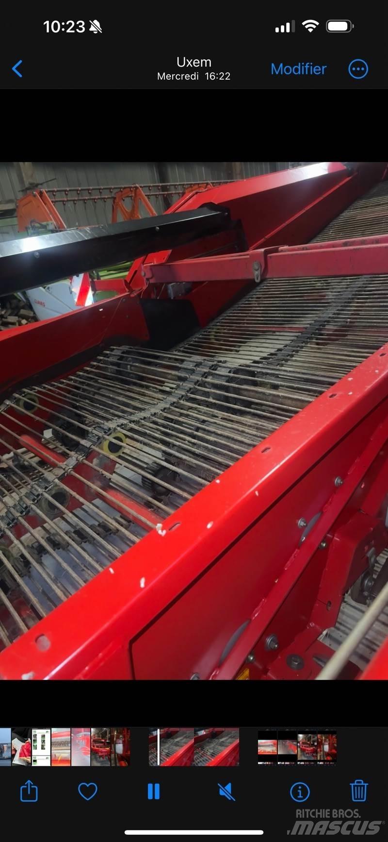 Grimme gt170 Løgoptagere