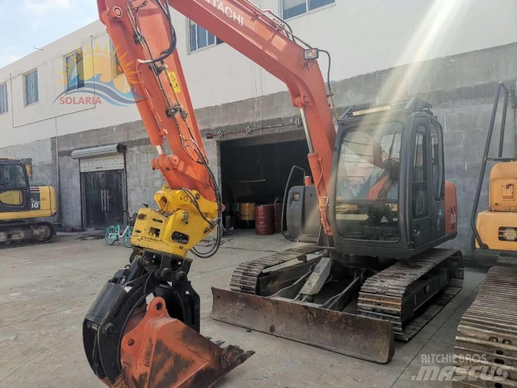 Hitachi ZX 80 Gravemaskiner på larvebånd