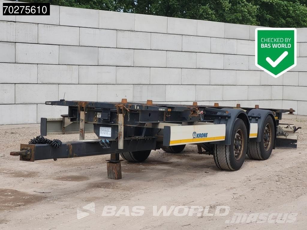 Krone ZZ20A Anhænger med lad/Flatbed