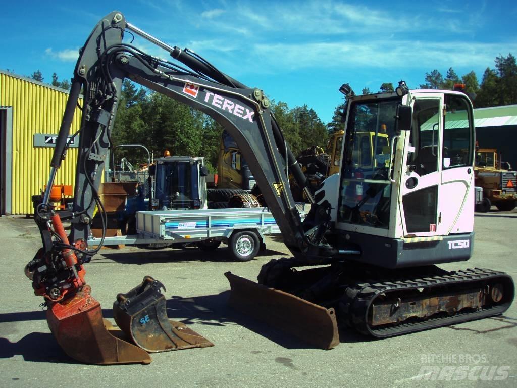 Terex TC 50 Minigravemaskiner