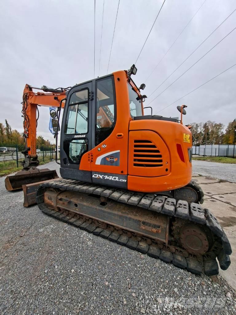 Doosan DX 140 LCR Gravemaskiner på larvebånd