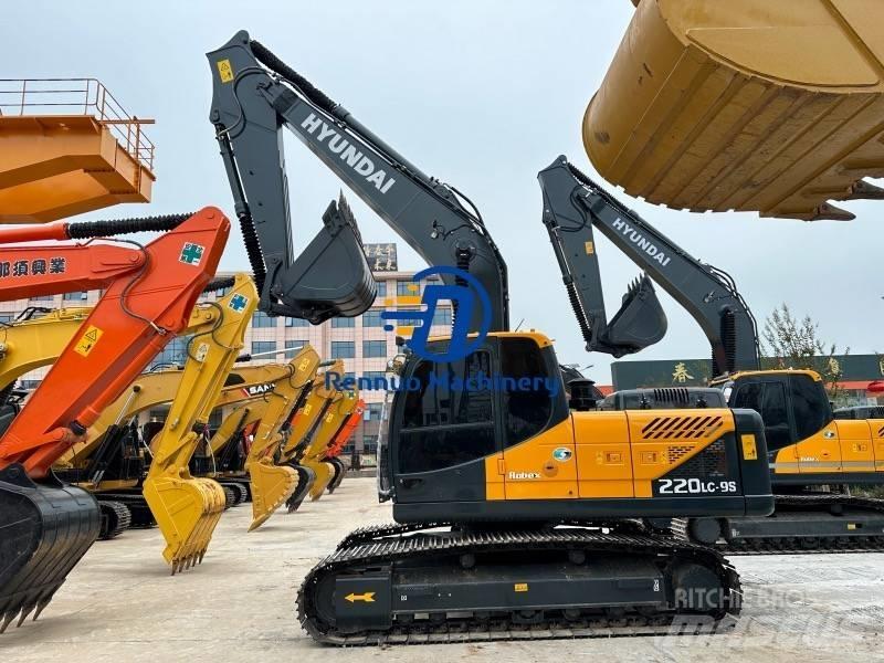 Hyundai R220LC-9S Gravemaskiner på larvebånd