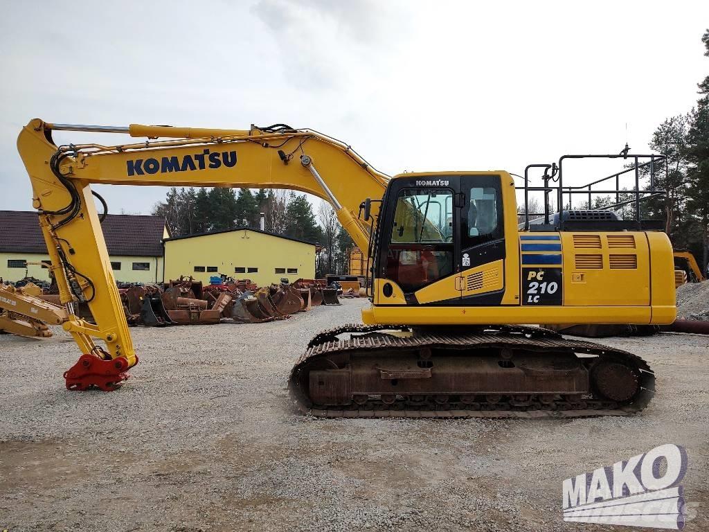 Komatsu PC 210 Gravemaskiner på larvebånd