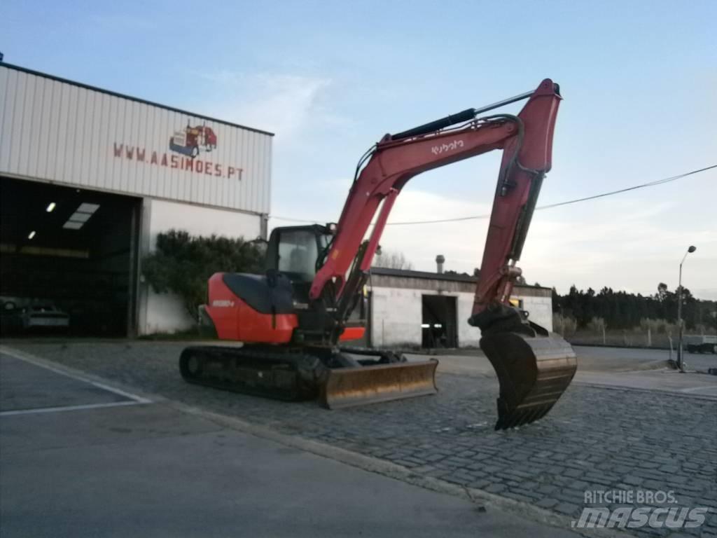 Kubota KX 080-4 Midi-gravemaskiner 7t - 12t