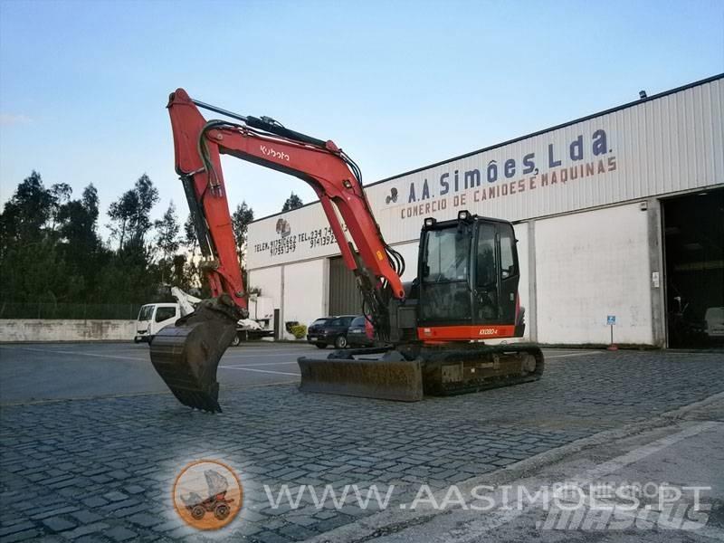 Kubota KX 080-4 Midi-gravemaskiner 7t - 12t