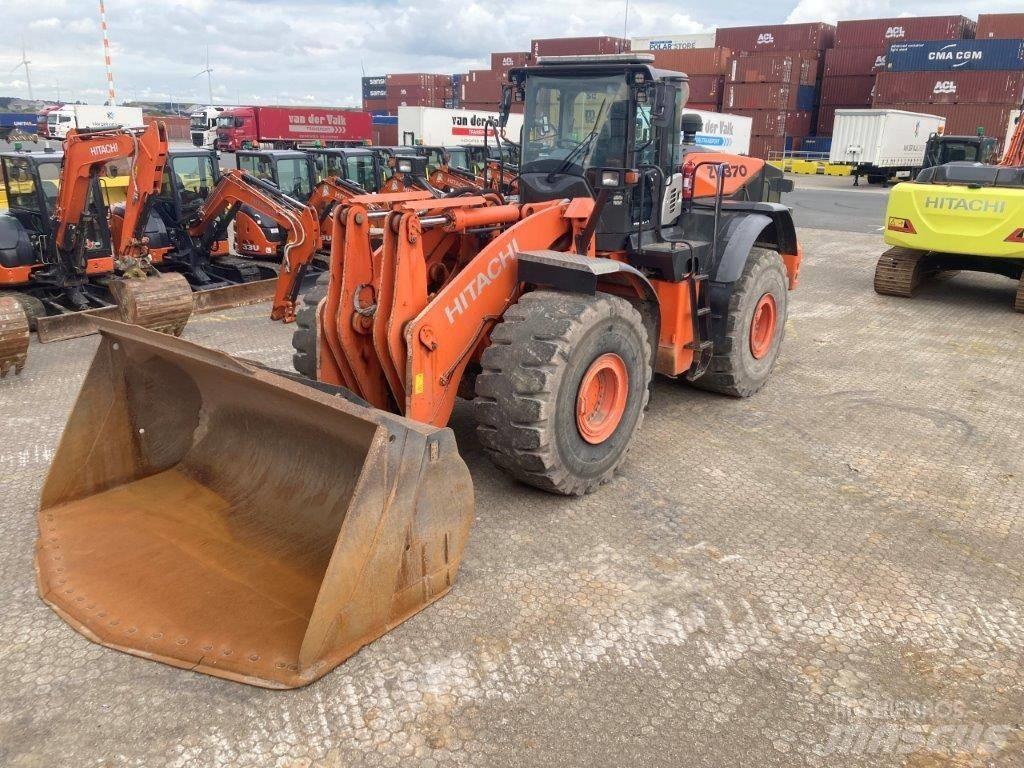 Hitachi ZW370-5B Læssemaskiner på hjul