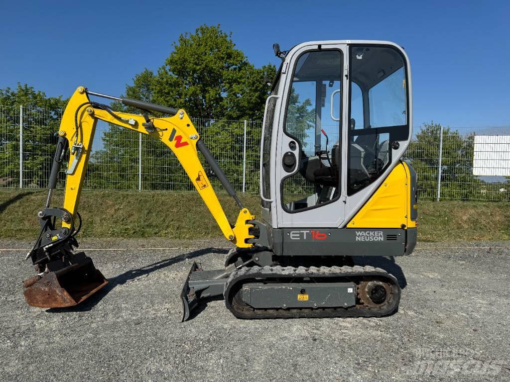 Wacker Neuson ET16 Gravemaskiner på larvebånd