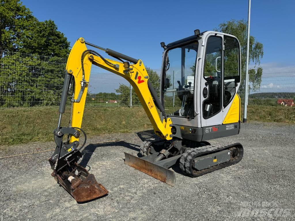 Wacker Neuson ET16 Gravemaskiner på larvebånd