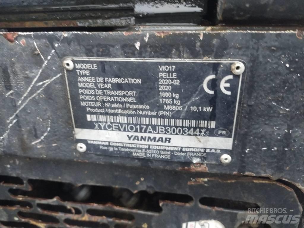 Yanmar Vio 17 U Minigravemaskiner