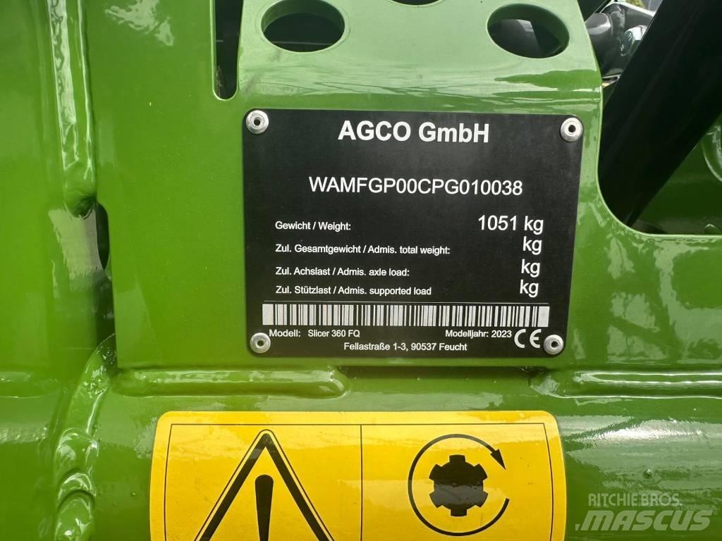 Fendt Slicer 360 FQ Græsslåmaskiner