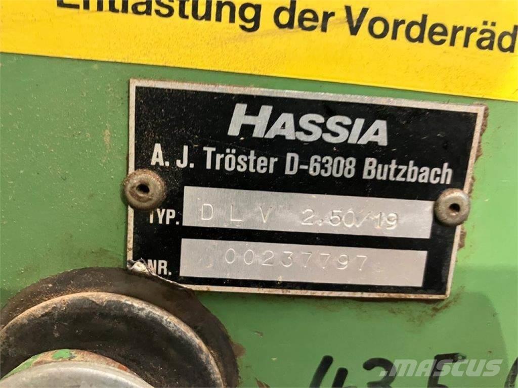Hassia DLV 250/19 Såmaskine