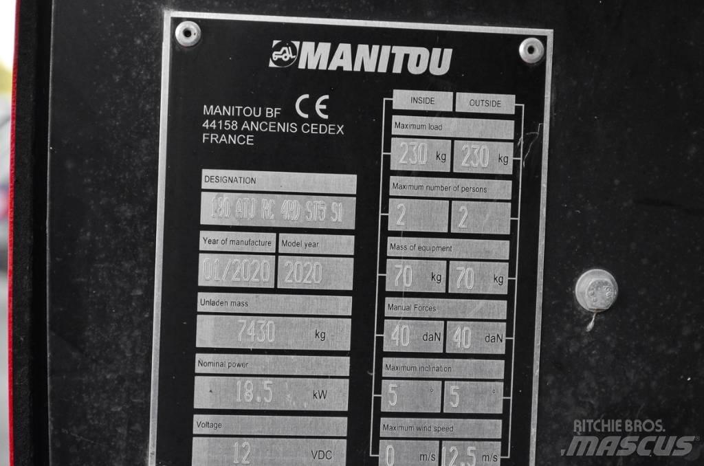 Manitou 180 ATJ Bomlifte med knækarm