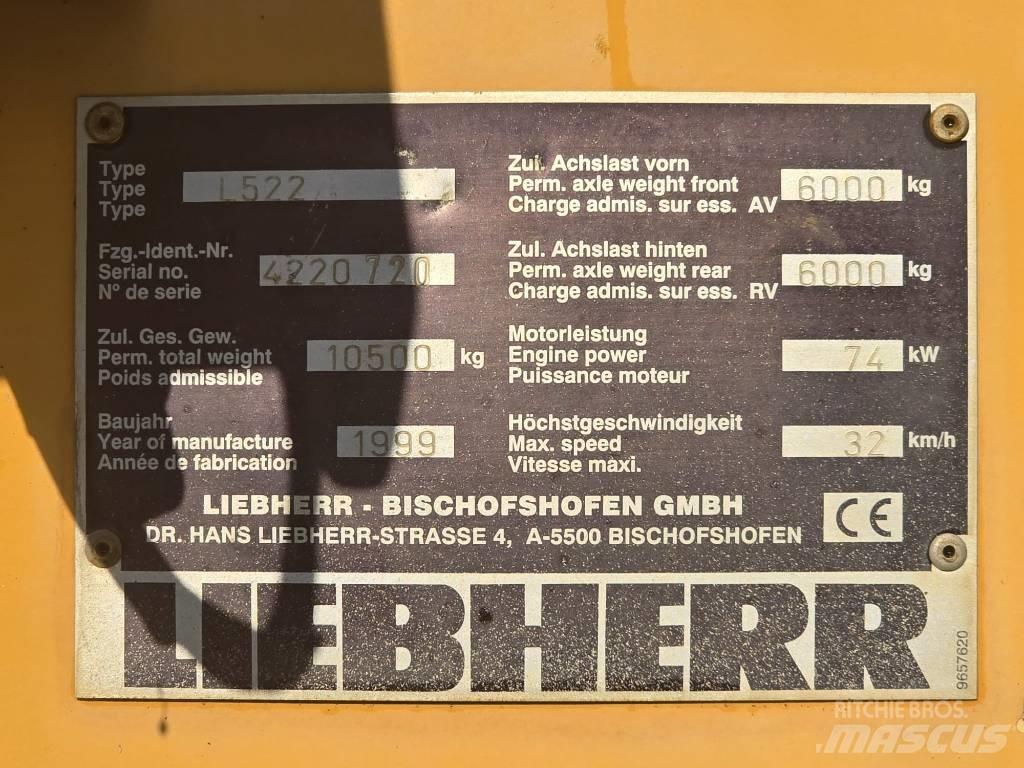 Liebherr L522 Læssemaskiner på hjul