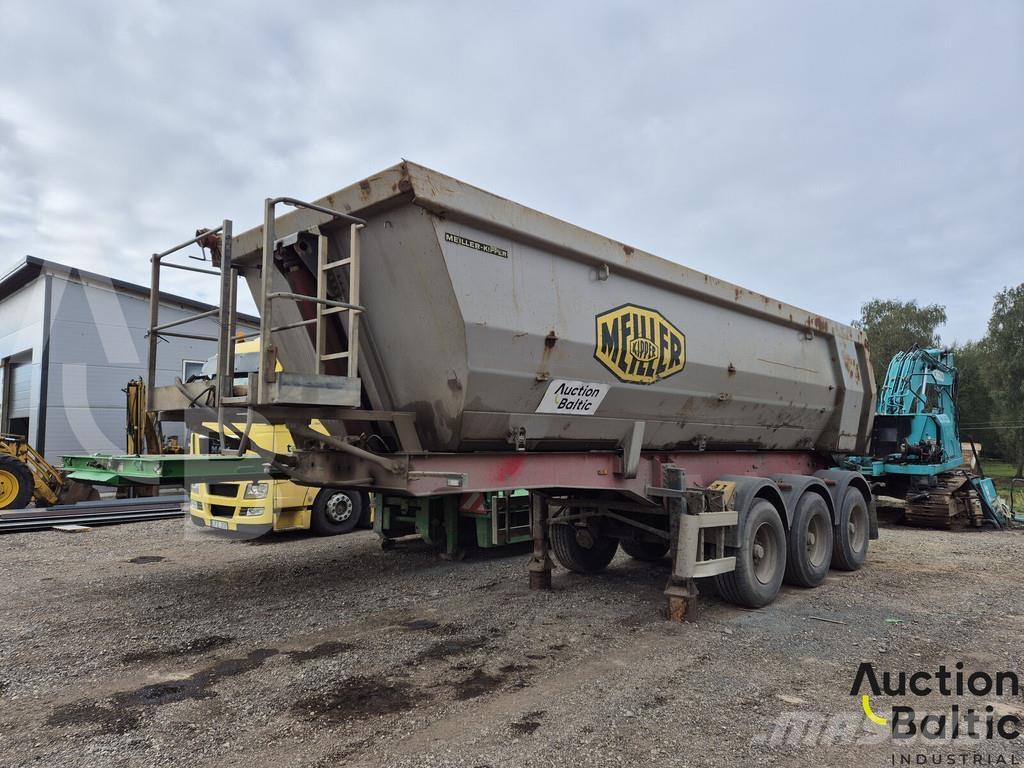 Meiller MHPS 41/3 Semi-trailer med Gardinsider