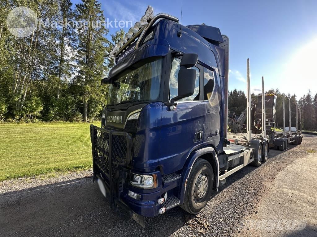 Scania R 650 Tømmertransport