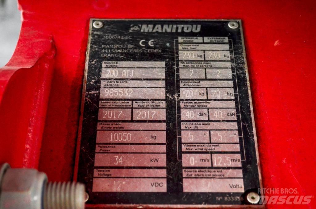 Manitou 200 ATJ Bomlifte med knækarm