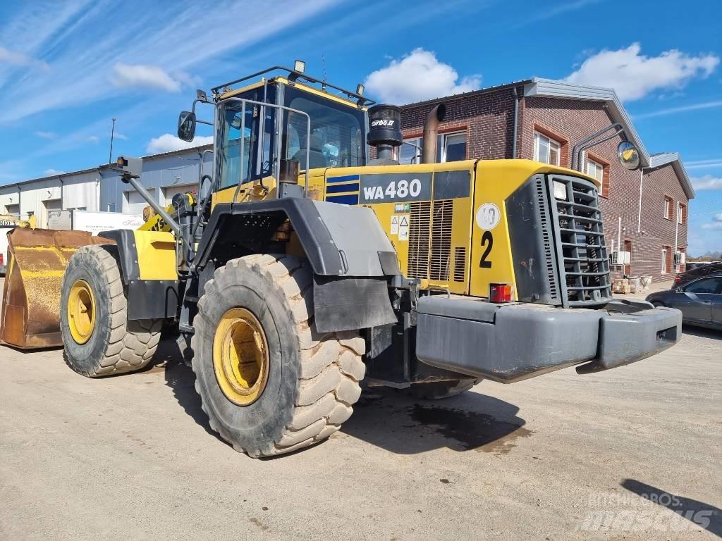Komatsu WA 480-6 Læssemaskiner på hjul