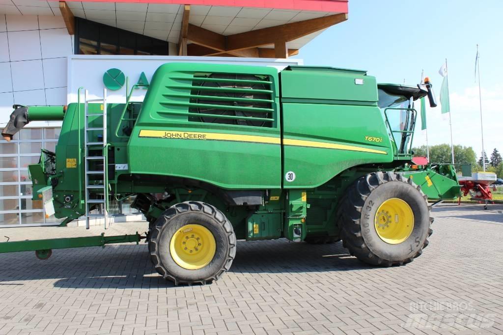John Deere T 670 i Mejetærskere