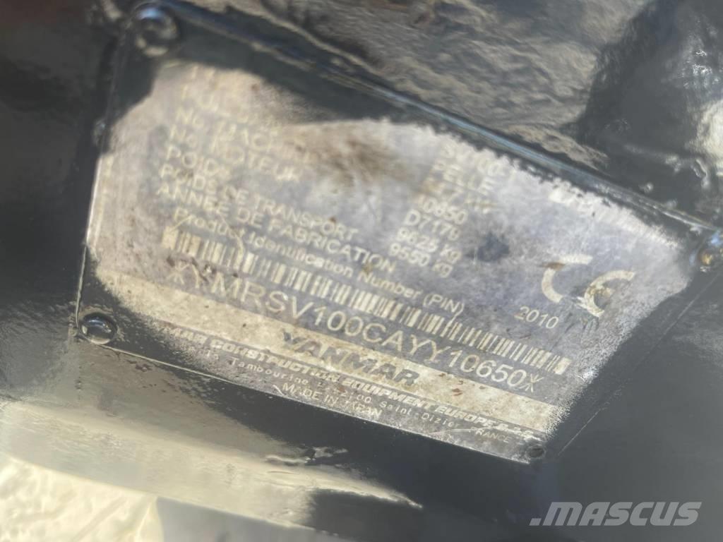 Yanmar SV 100-1 Midi-gravemaskiner 7t - 12t