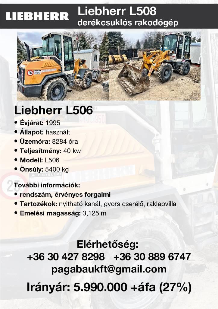 Liebherr L506 Læssemaskiner på hjul