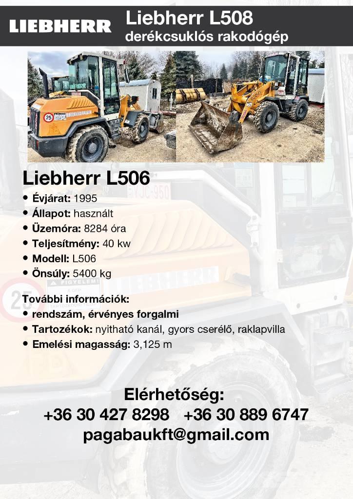 Liebherr L506 Læssemaskiner på hjul