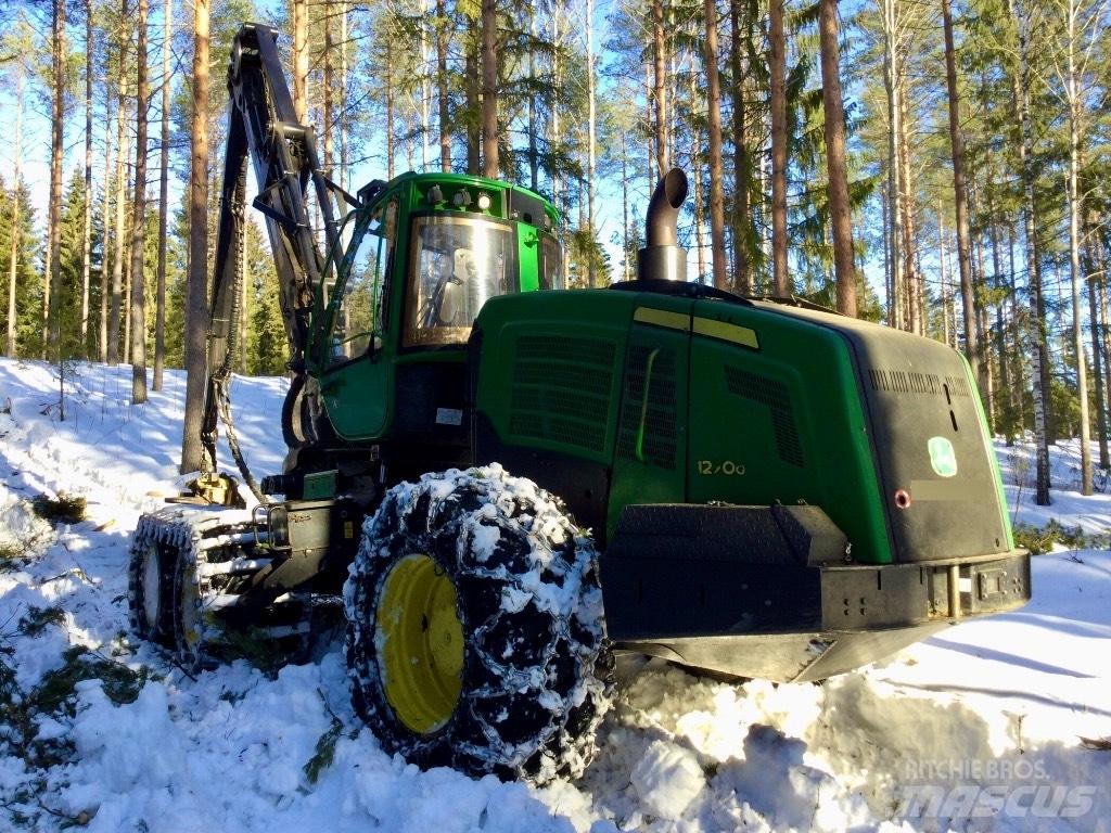 John Deere 1270G 6W Skovningsmaskiner
