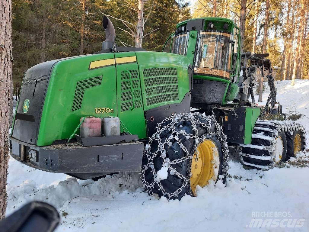 John Deere 1270G 6W Skovningsmaskiner