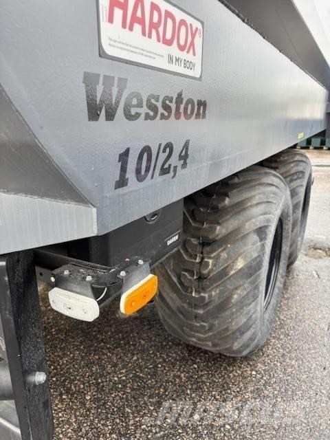  wesston Tippvagn Anhænger med tip