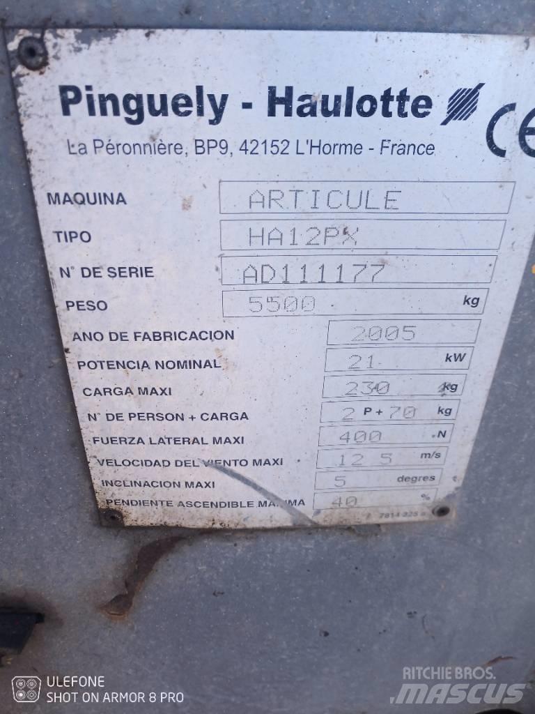 Haulotte HA 12 PX Bomlifte med knækarm