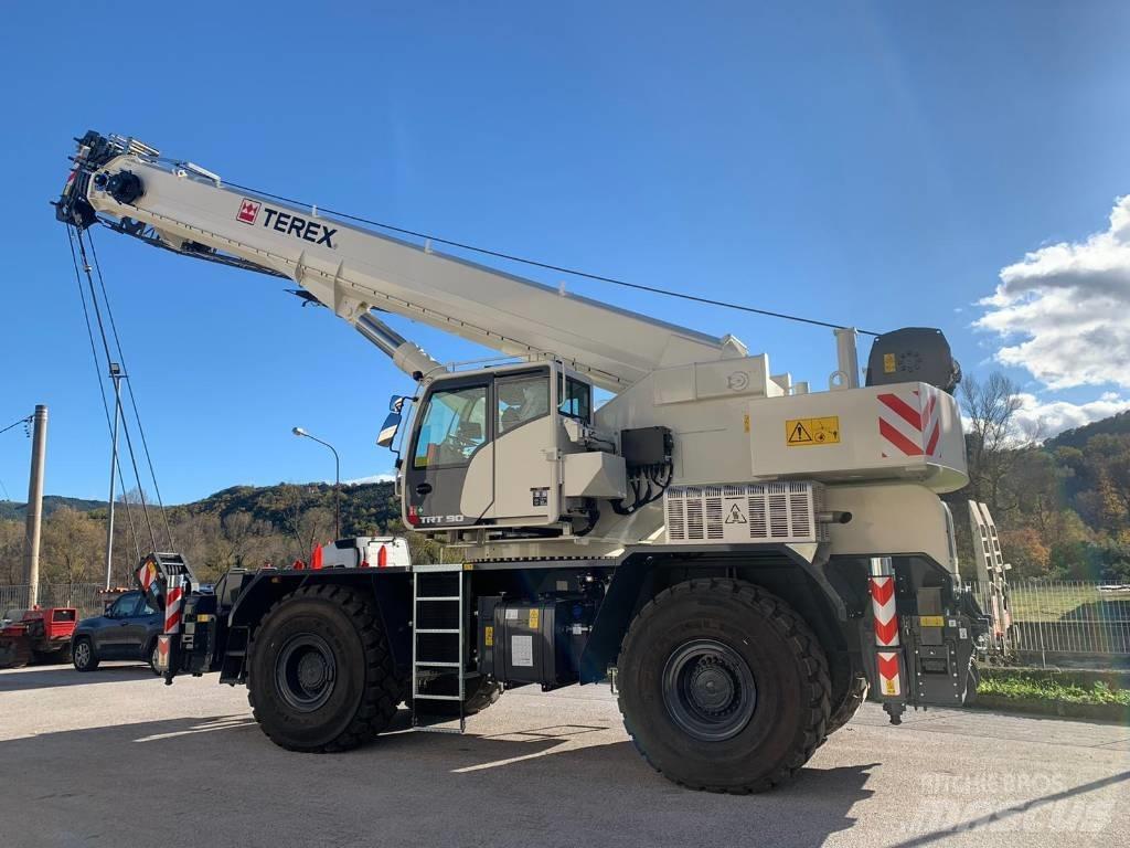 Terex TRT90 Kraner til hårdt terræn