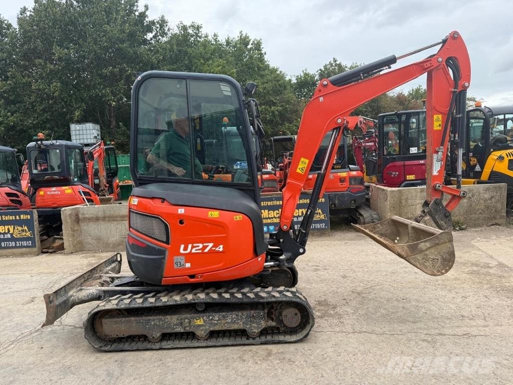 Kubota U 27-4 Minigravemaskiner