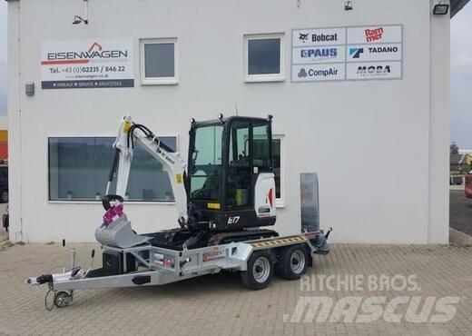 Bobcat E17 Minigravemaskiner