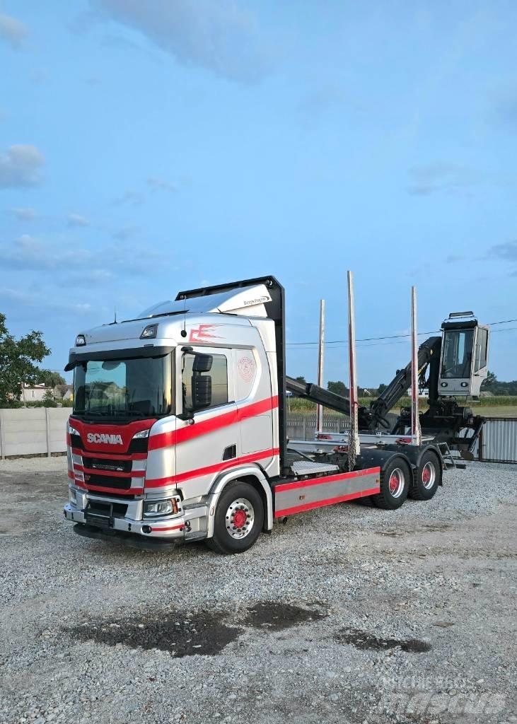 Scania R 540 Lastbil med kran