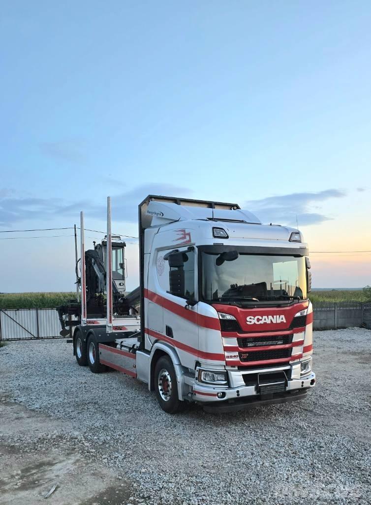 Scania R 540 Lastbil med kran