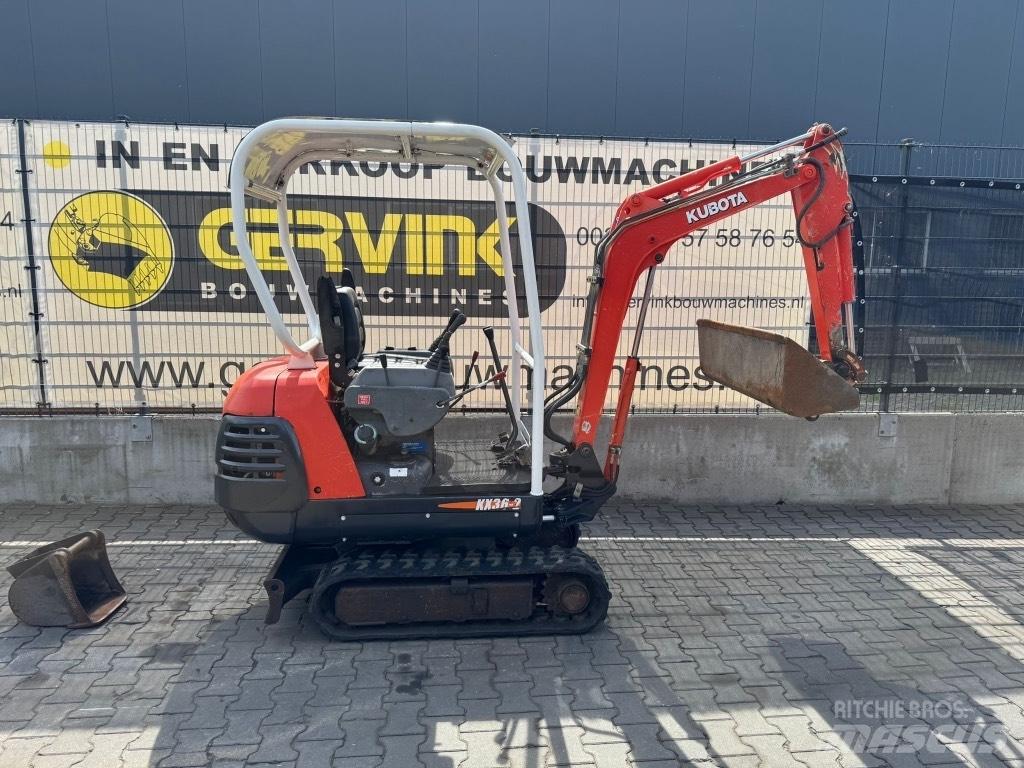 Kubota Kx 36-2 Minigravemaskiner