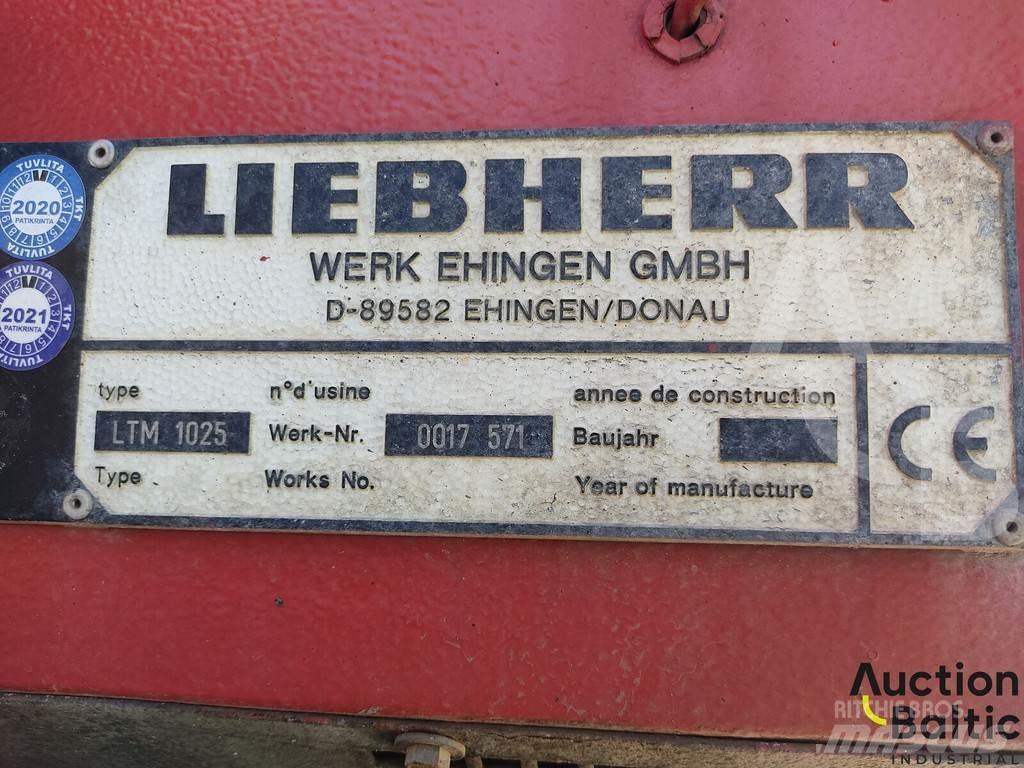 Liebherr LTM 1025 Kraner til alt terræn