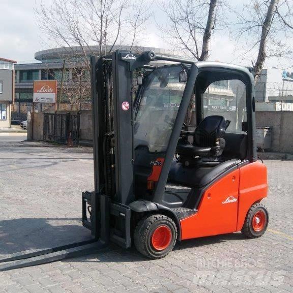 Linde H20T LPG gaffeltrucks